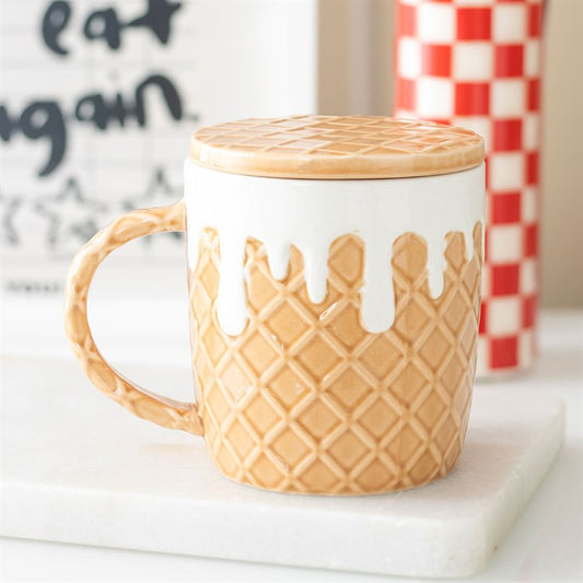 Waffle Mug and Coaster Set N/A