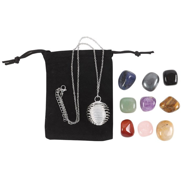 12-Day Crystal Necklace Advent Calendar N/A