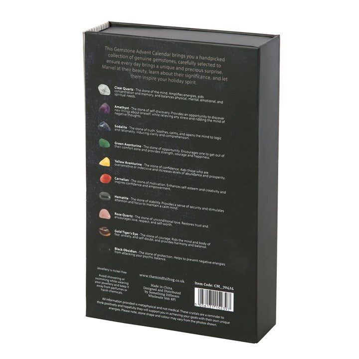 12-Day Crystal Necklace Advent Calendar N/A