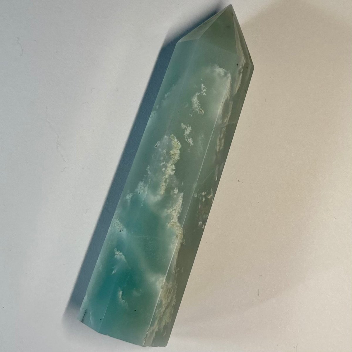 Carribean Calcite, Crystal Tower, Tower, Frontal