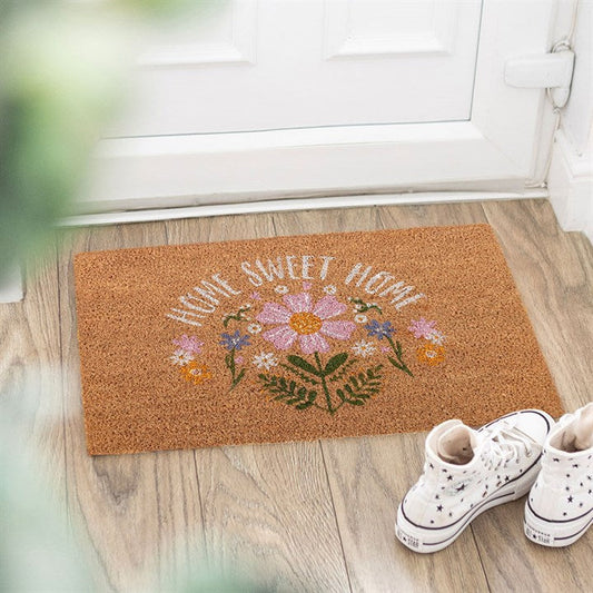 Natural Daisy Home Sweet Home Doormat N/A