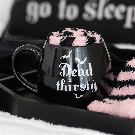 Dead Thirsty Mug and Socks Set N/A