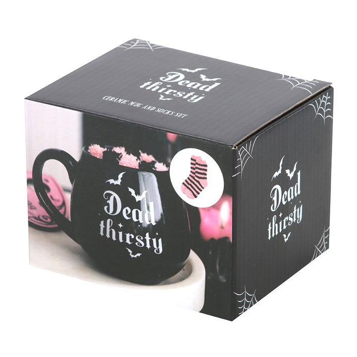 Dead Thirsty Mug and Socks Set N/A