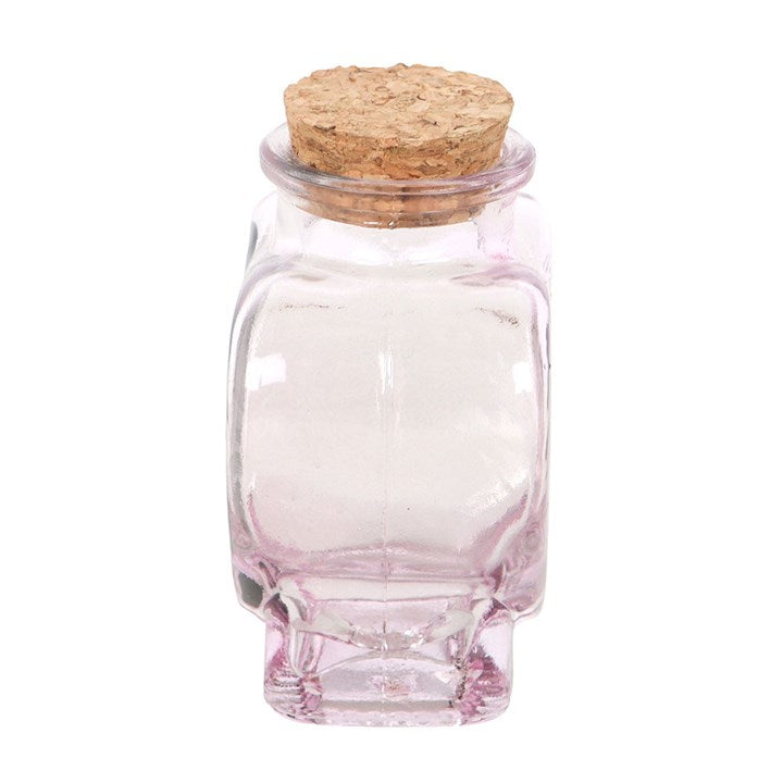 Love Potion Decorative Glass Heart Potion Bottle N/A