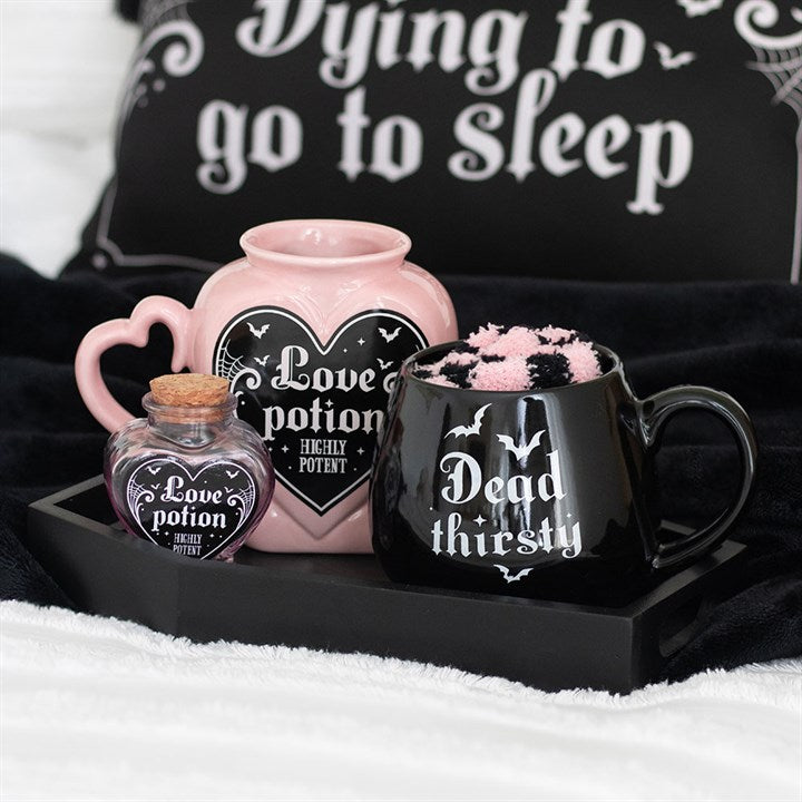 Love Potion Decorative Glass Heart Potion Bottle N/A