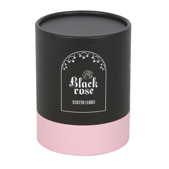 Black Rose Candle with 3D Roses N/A