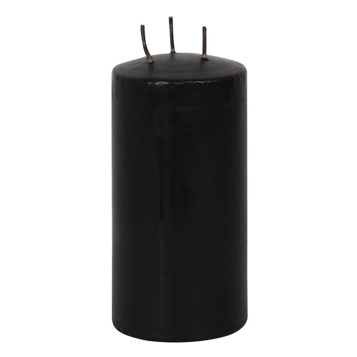 Large Pink Vampire Tears Pillar Candle N/A