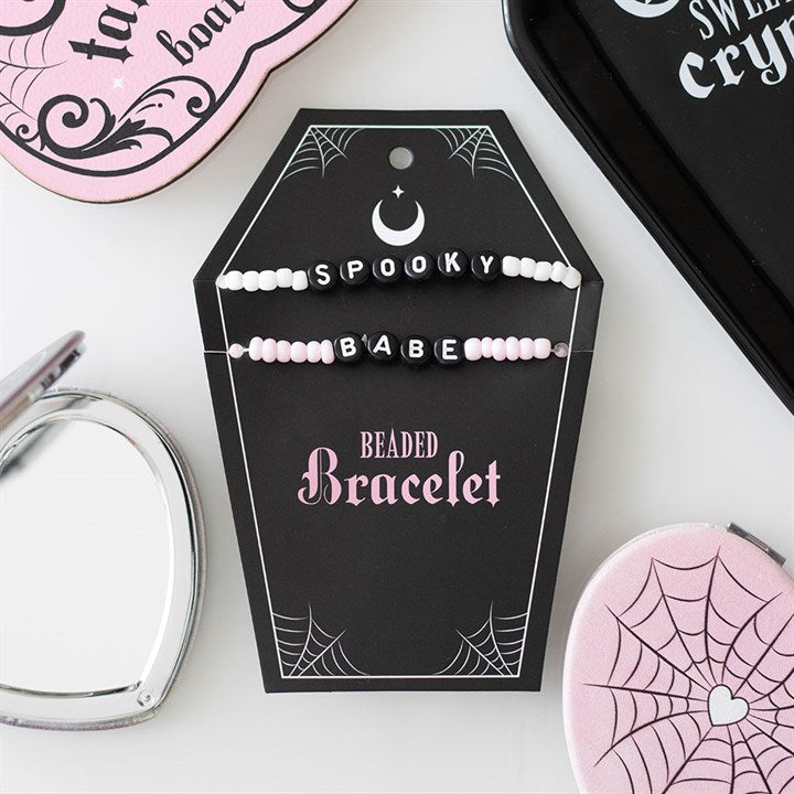 Spooky Babe Beaded Bracelet Set N/A