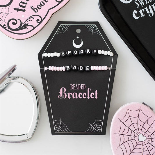 Spooky Babe Beaded Bracelet Set N/A