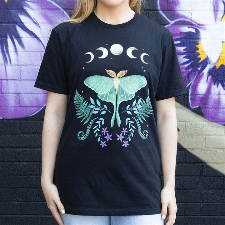 Luna Moth Unisex T-shirt Size XXL N/A