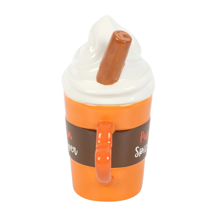 Pumpkin Spice Latte Shaped Lidded Mug N/A