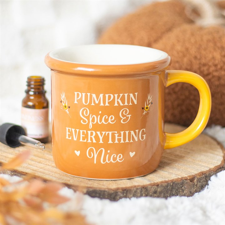 Pumpkin Spice Mug Oil Burner and Wax Warmer N/A