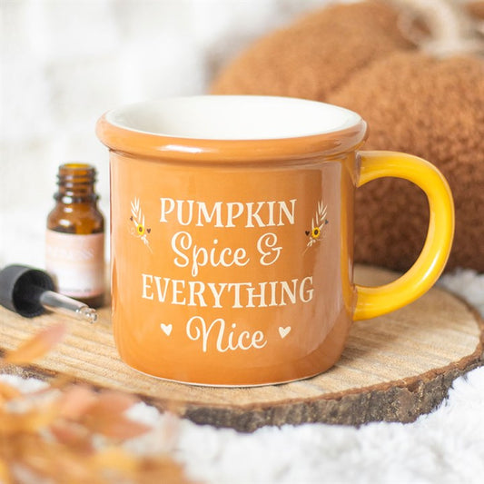 Pumpkin Spice Mug Oil Burner and Wax Warmer N/A