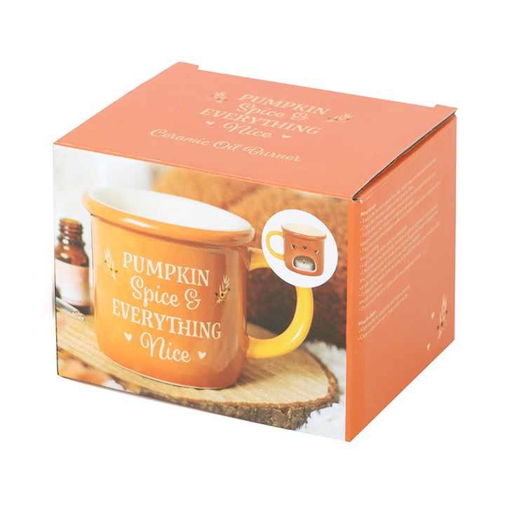 Pumpkin Spice Mug Oil Burner and Wax Warmer N/A