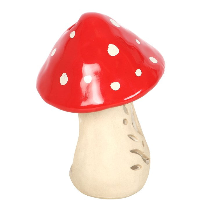 Ceramic Mushroom Tealight Candle Holder N/A