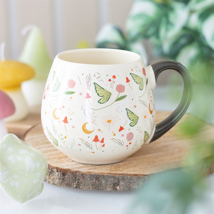 Fairy Folklore Print Rounded Mug N/A