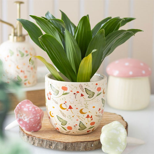 Fairy Folklore Print Plant Pot N/A