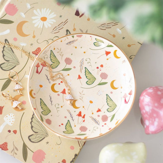 Fairy Folklore Print Trinket Dish N/A