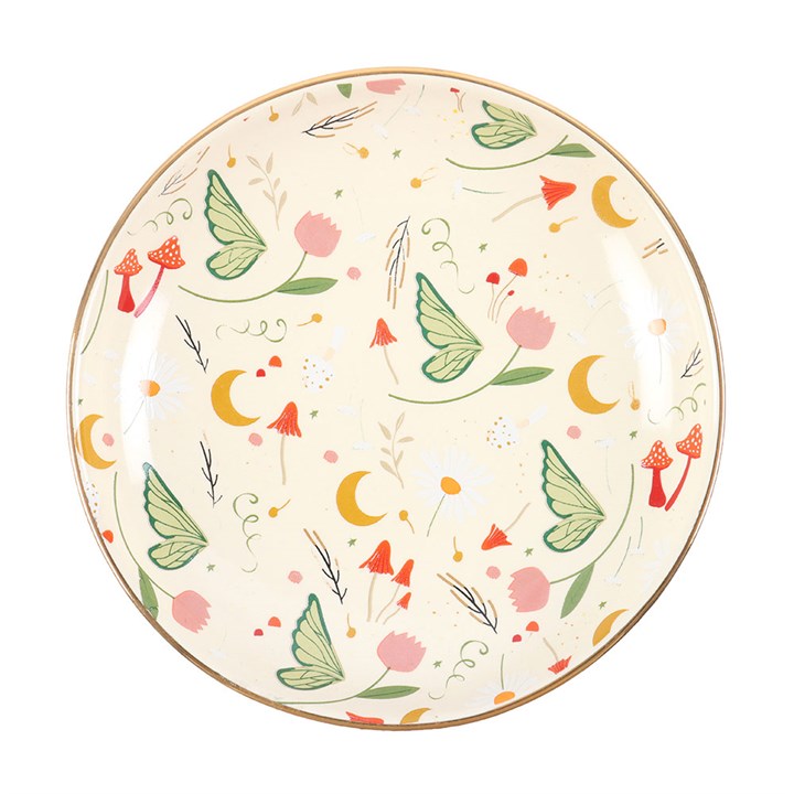 Fairy Folklore Print Trinket Dish N/A