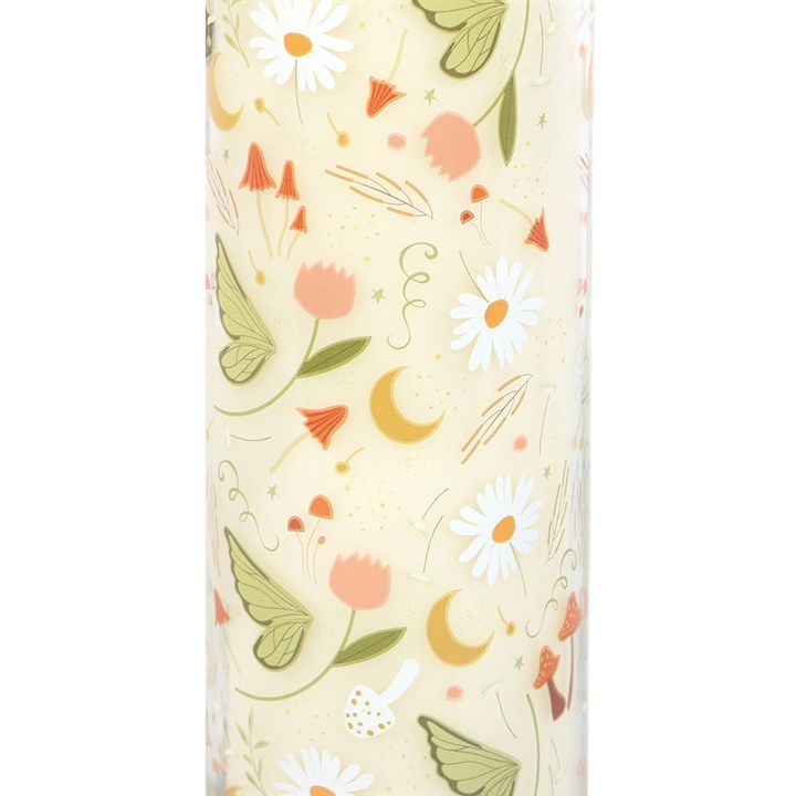 Fairy Folklore Print Moss & Sandalwood Tube Candle N/A