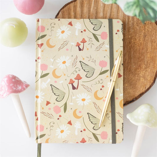 Fairy Folklore Print A5 Notebook N/A