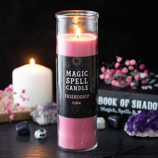 Friendship Floral Magic Spell Tube Candle N/A