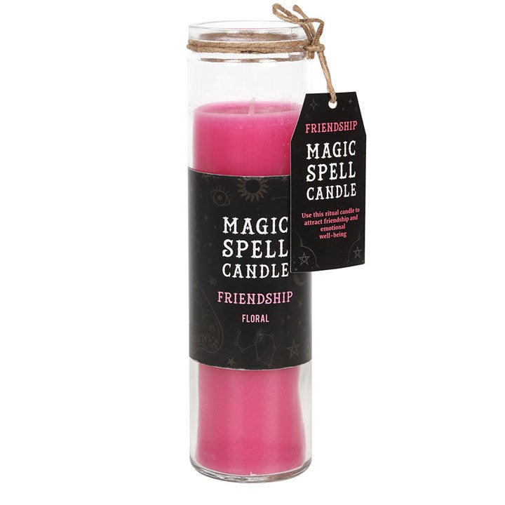 Friendship Floral Magic Spell Tube Candle N/A