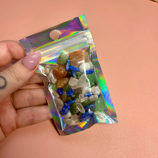 Crystal chip bags