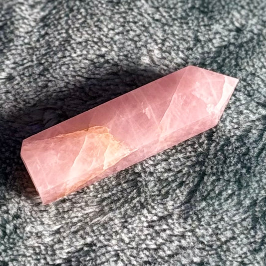 Rose quartz tower