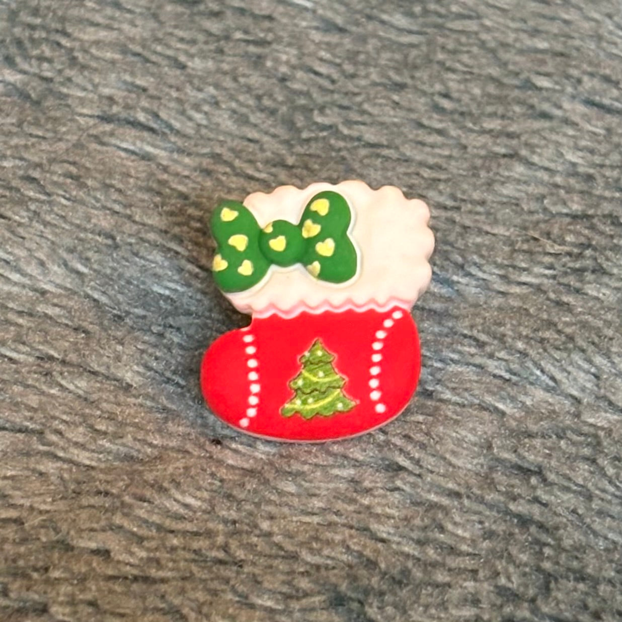 Christmas stocking Christmas croc charm