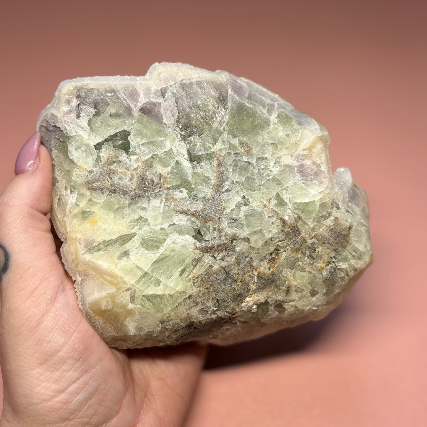 Sugar Fluorite Raw