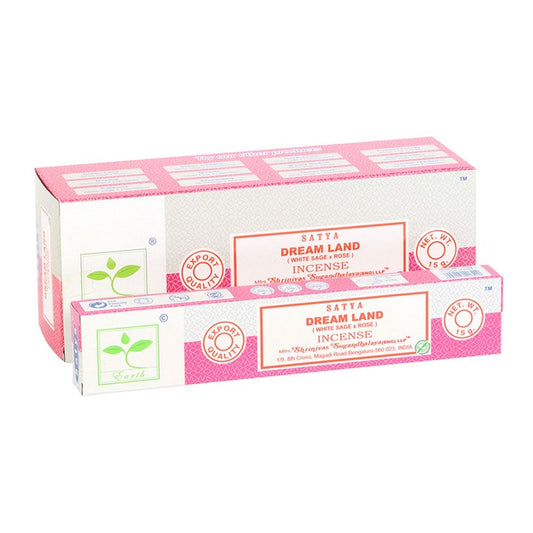 6 Packs of Dream Land Earth Incense by Satya N/A