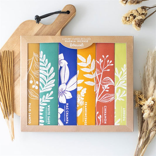 Exotic Botanical Masala Incense Stick Variety Set N/A
