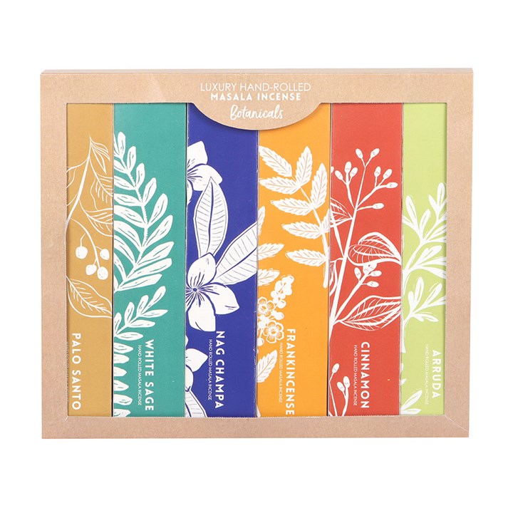 Exotic Botanical Masala Incense Stick Variety Set N/A