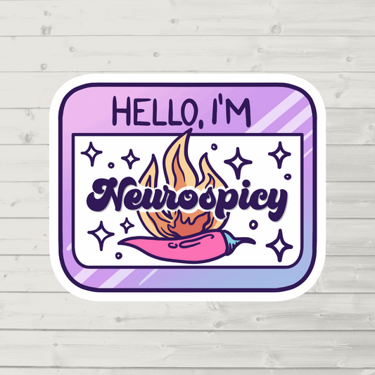 Hello, im neurospicy die cut