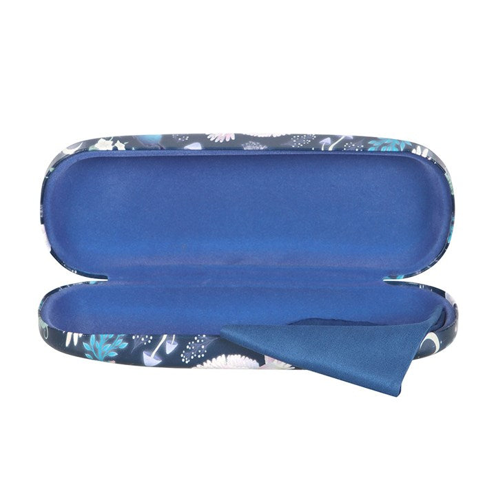 Night Flight Owl Print Glasses Case N/A