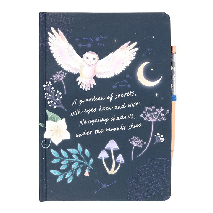Night Owl Journal with Sodalite Pen N/A