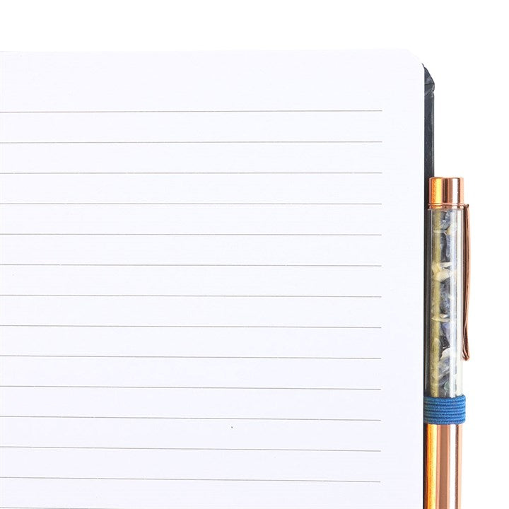 Night Owl Journal with Sodalite Pen N/A