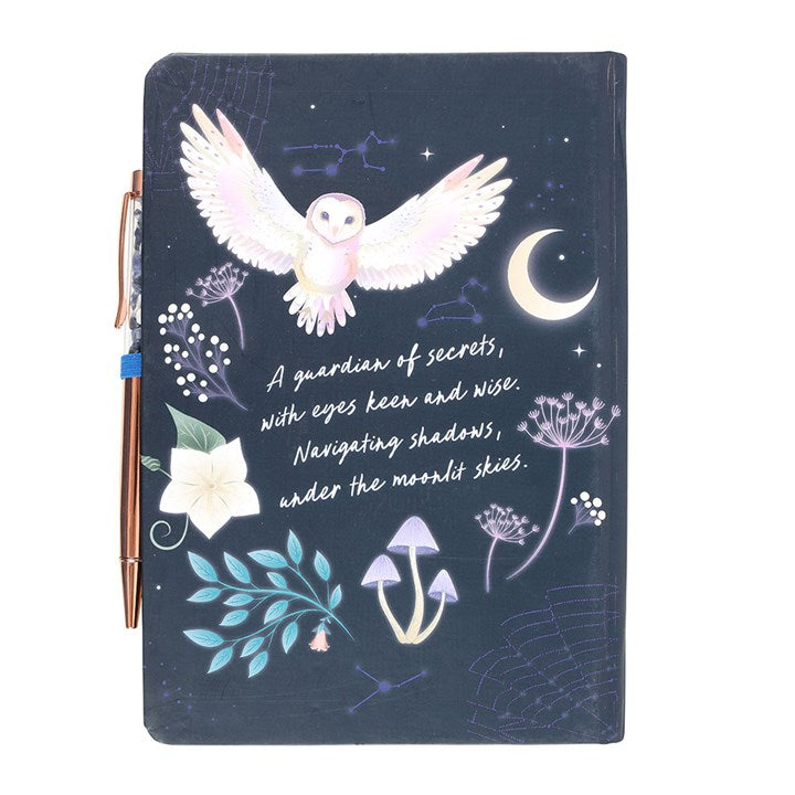 Night Owl Journal with Sodalite Pen N/A