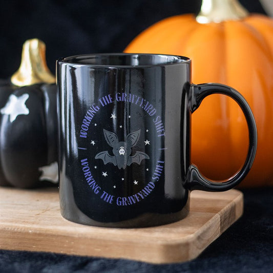 Graveyard Shift Bat Mug N/A