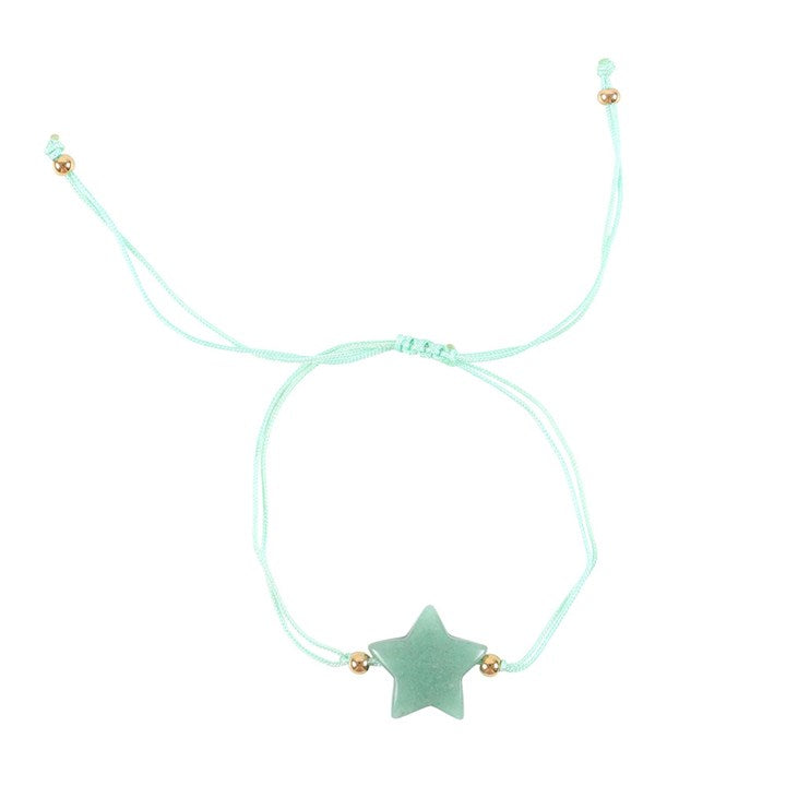 Shine Bright Aventurine Crystal Star Bracelet N/A