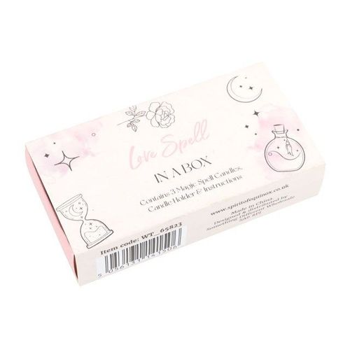 Magic Love Spell in a Box Top White Pink