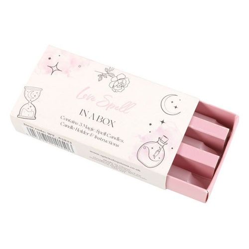 Magic Love Spell in a Box Top White Pink
