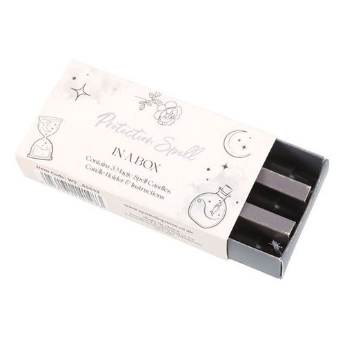 Magic Protection Spell in a Box Top White Black