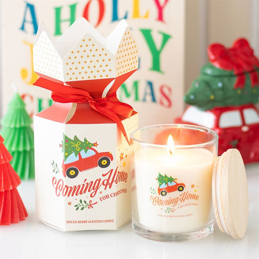 Coming Home for Christmas Spiced Berry Candle N/A