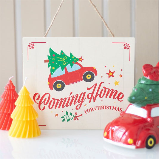 Coming Home for Christmas Hanging Sign N/A
