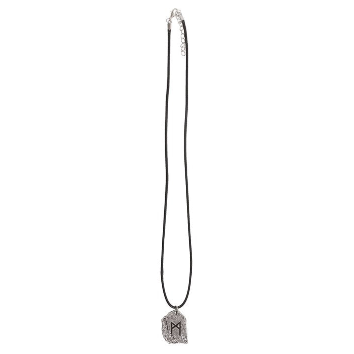 Rune of Transformation Viking Cord Necklace N/A
