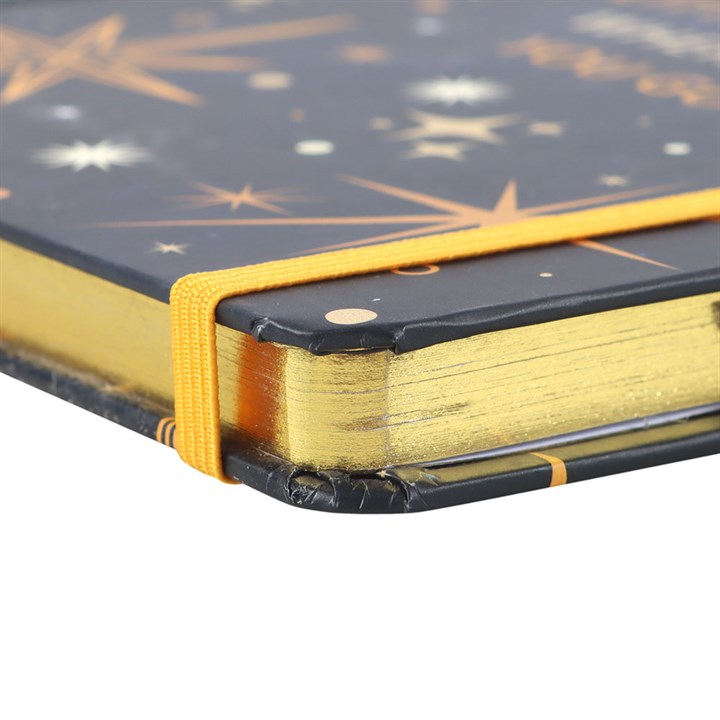 Leave A Little Sparkle A5 Notebook with Citrine Pen N/A