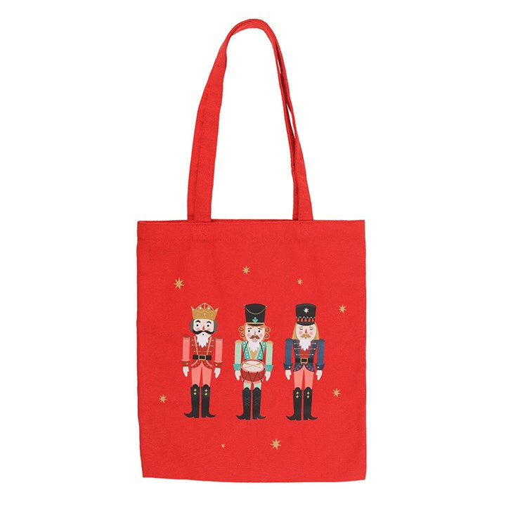 Nutcracker Print Polycotton Tote Bag N/A