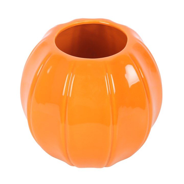 Orange Pumpkin Vase Top Orange Yellow